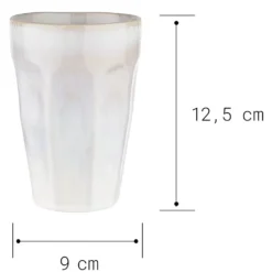 BERGAMO Latte Macchiato Tasse 6er-Set