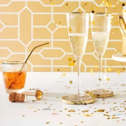 GOLDEN TWENTIES Champagnerflöte 4er-Set
