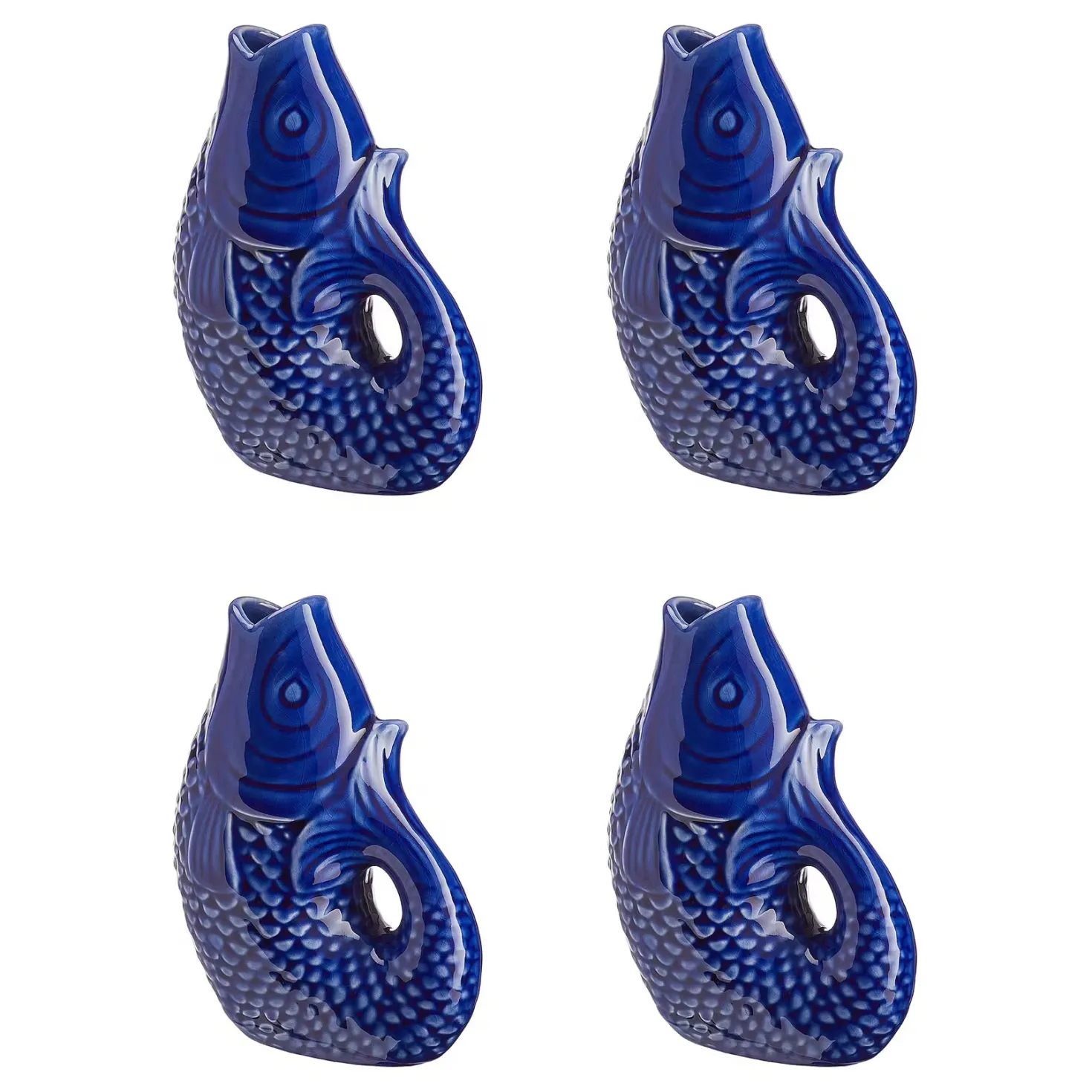 KOI Mini-Vase 4er-Set