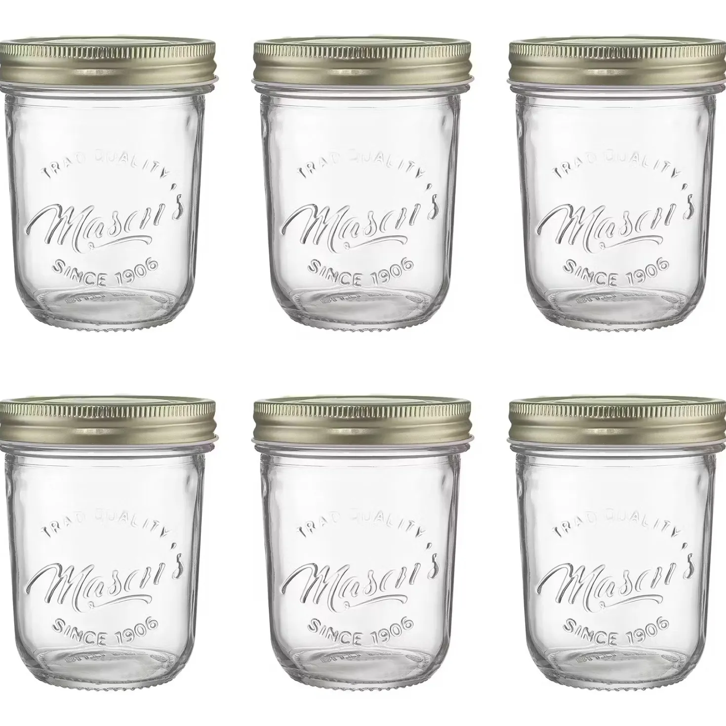 MASON'S Aufbewahrungsglas 6er-Set