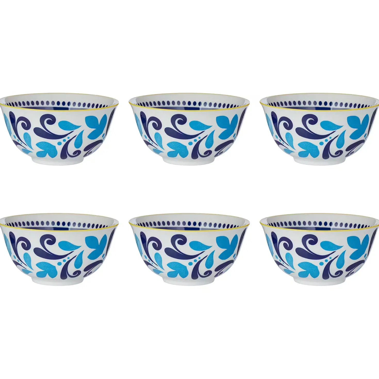 ORNAMENTS Schale 6er-Set