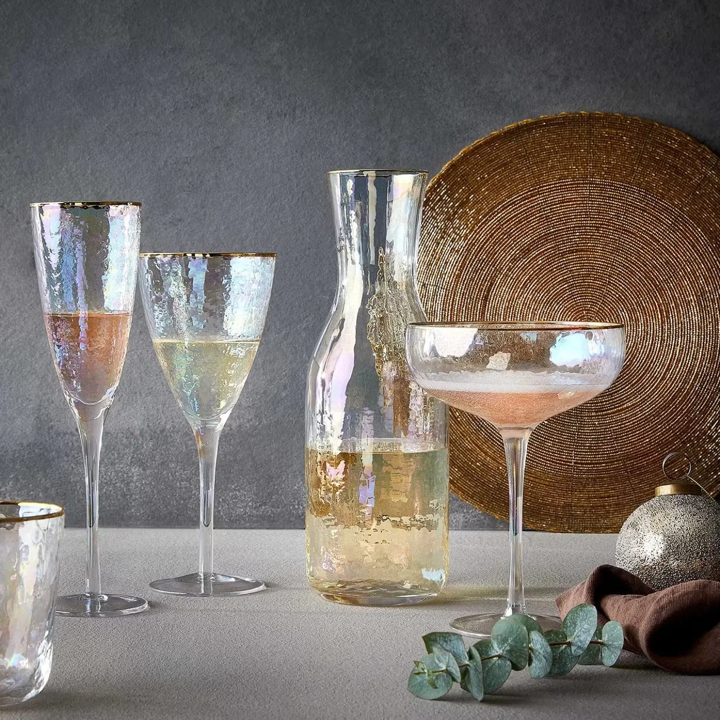SMERALDA Champagnerflöte 6er-Set