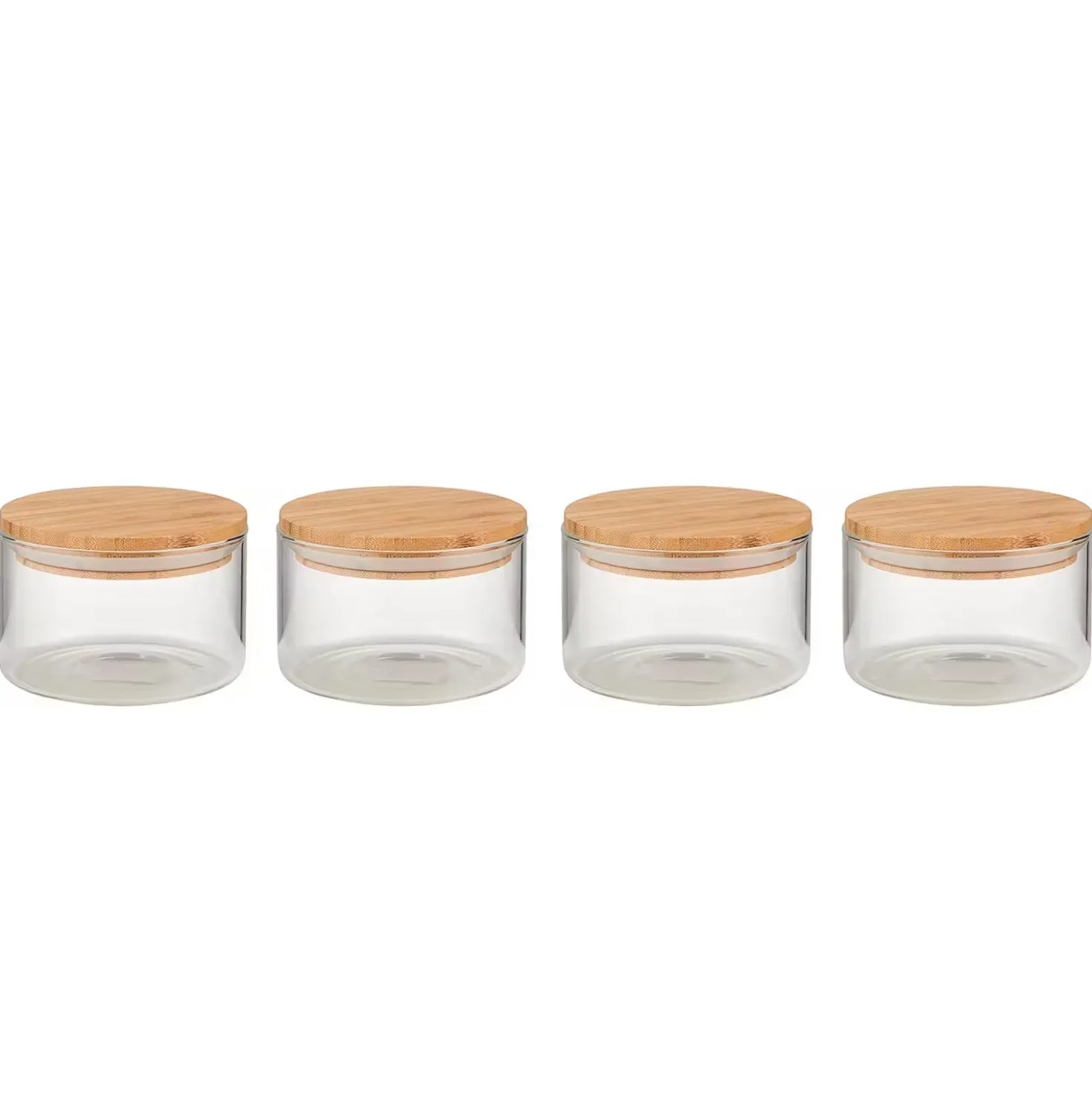 WOODLOCK Vorratsglas 4er-Set